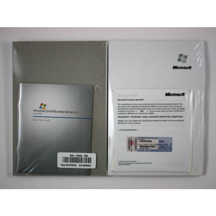 Windows Small Business Server 2011 Essentials mit 25 Benutzern ROK (IBM), MUI (deutsch, englisch, französisch) - neu Windows Small Business Server 2011 Essentials mit 25 Benutzern ROK (IBM), MUI (deutsch, englisch, französisch) - neu