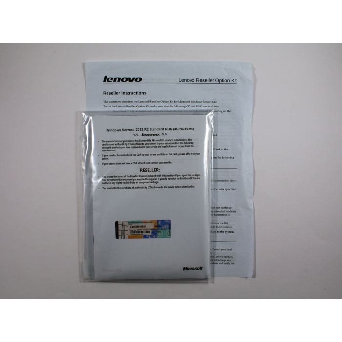Windows 2012 Server Standard Edition R2 Lenovo-ROK, MUI (deutsch,englisch…) (für bis zu 4 CPUs) - neu Windows 2012 Server Standard Edition R2 Lenovo-ROK, MUI (deutsch,englisch…) (für bis zu 4 CPUs) - neu