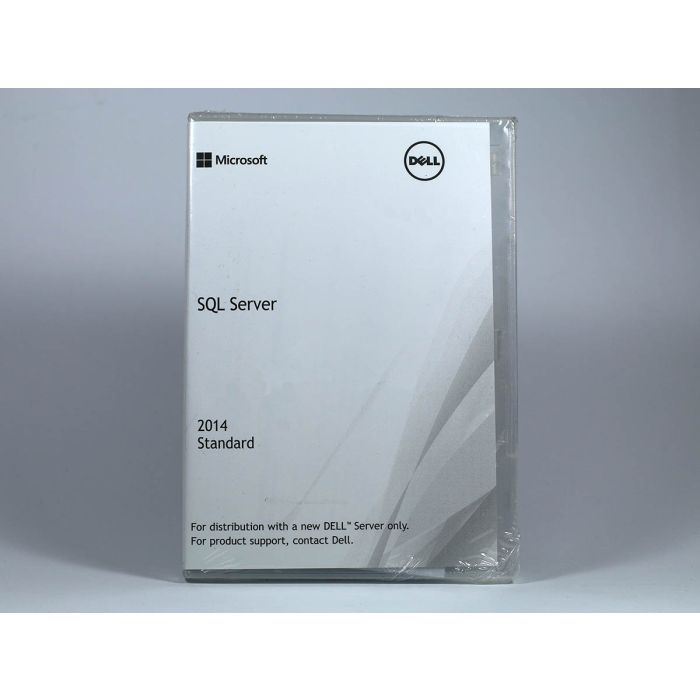 SQL Server 2014 Standard 4-Core-License, Vollversion (Dell), englisch - neu SQL Server 2014 Standard 4-Core-License, Vollversion (Dell), englisch - neu