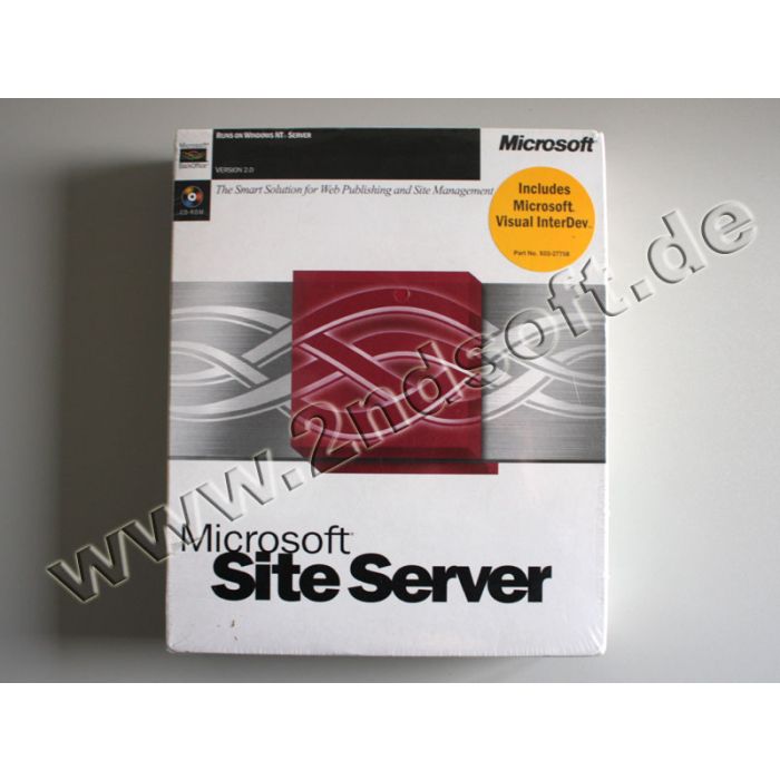 Site Server 2 Enterprise Server Edition Vollversion, deutsch für Windows NT