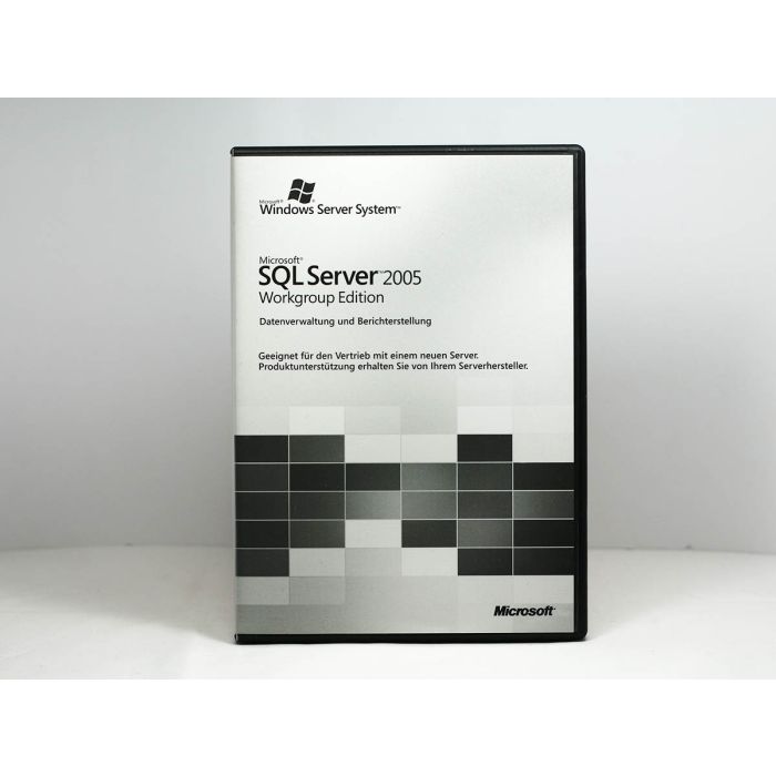 SQL Server 2005 Workgroup mit 5 Clients 32-Bit OEM/Dell, deutsch