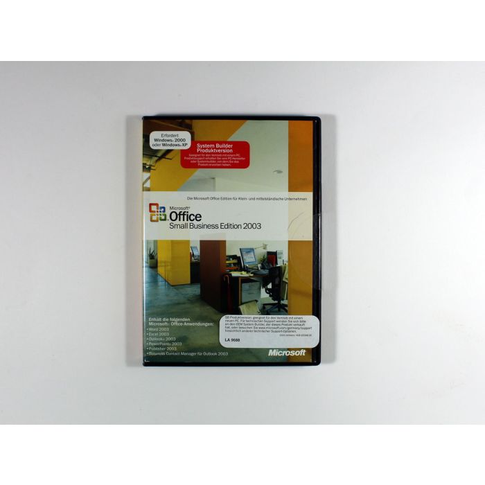 Office 2003 SBE SB/non-OSB-Vollversion, deutsch - neu Office 2003 SBE SB/non-OSB-Vollversion, deutsch - neu