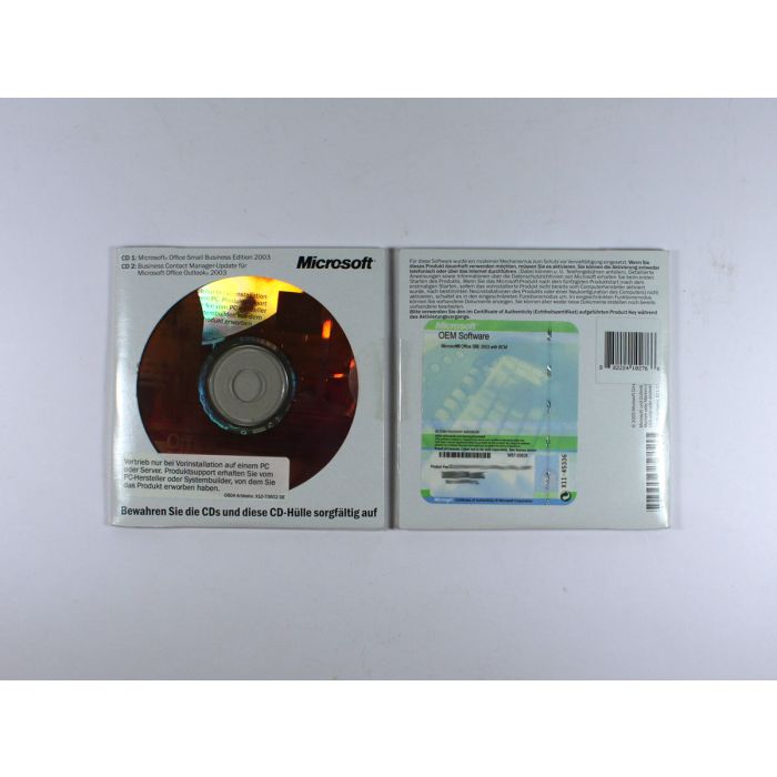 Office 2003 SBE OEM-Vollversion, deutsch - neu Office 2003 SBE OEM-Vollversion, deutsch - neu