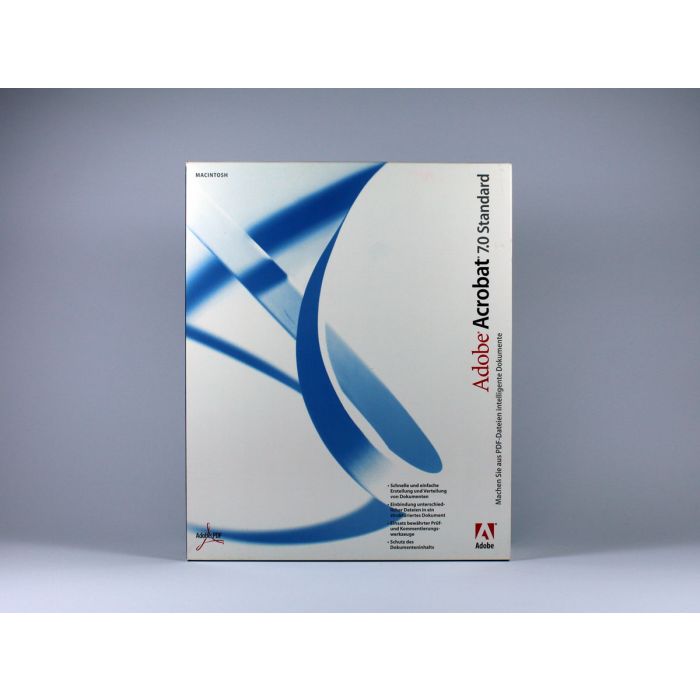 Acrobat 7 Standard Vollversion, deutsch für MacOS X