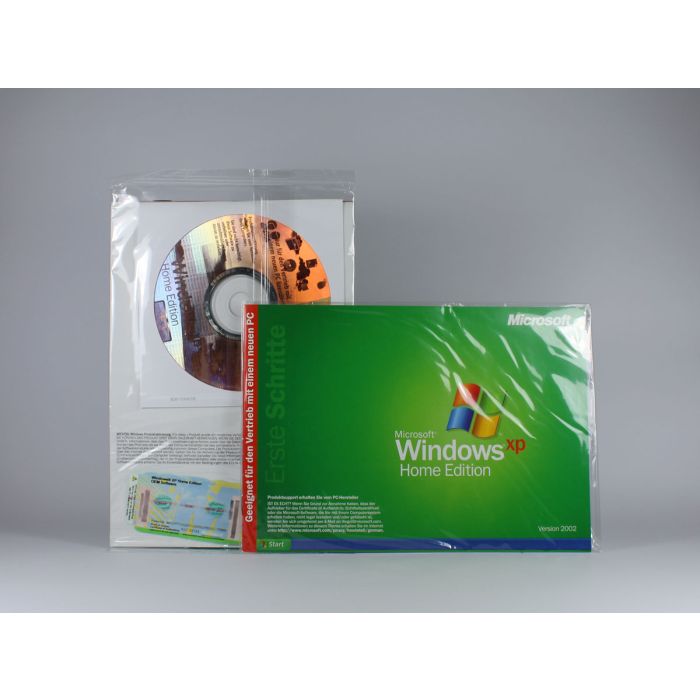 Windows XP home edition SP3 SB Vollversion, deutsch - neu Windows XP home edition SP3 SB Vollversion, deutsch - neu