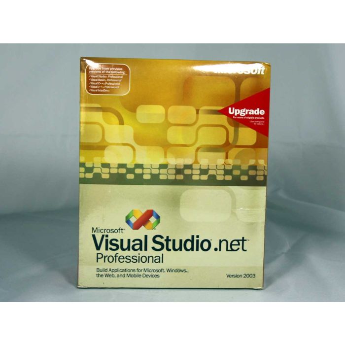 Visual Studio .net 2003 Professional Update, englisch - neu Visual Studio .net 2003 Professional Update, englisch - neu