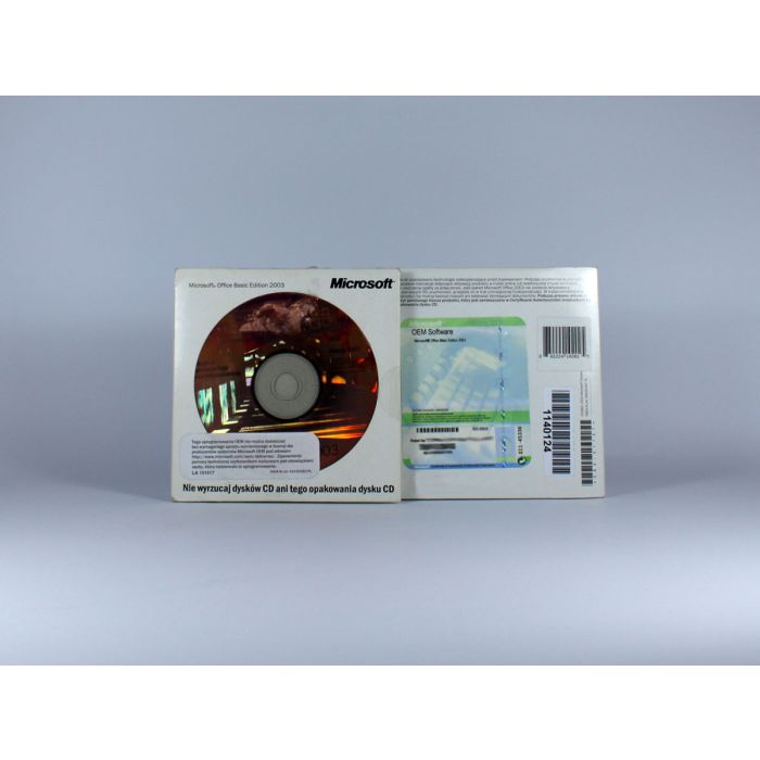 Office 2003 Basic Edition OEM-Vollversion, polnisch Office 2003 Basic Edition OEM-Vollversion, polnisch