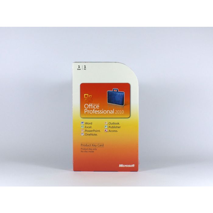 Office 2010 Professional Vollversion (PKC), englisch