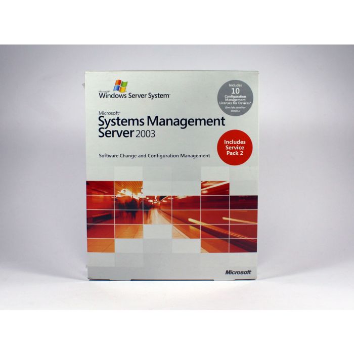 Systems Management Server 2003 mit 10 Cals Vollversion, english - neu