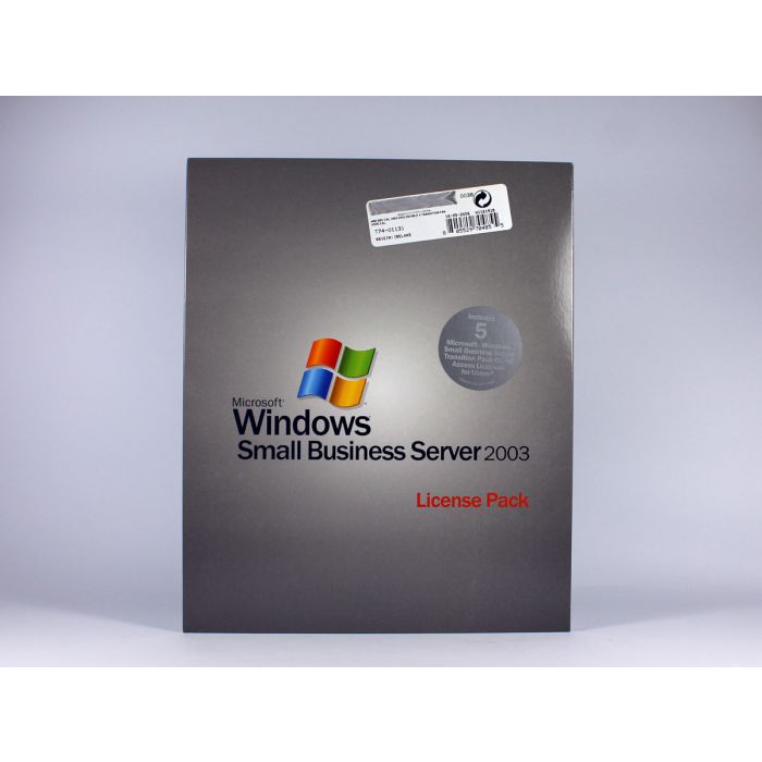 Windows Small Business Server 2003 Client Access User Transition Pak für 5 Clients - neu