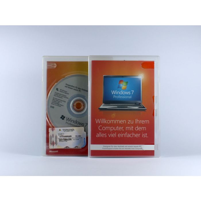 Windows 7 Professional 32-Bit SB Vollversion mit SP1, deutsch - neu Windows 7 Professional 32-Bit SB Vollversion mit SP1, deutsch - neu