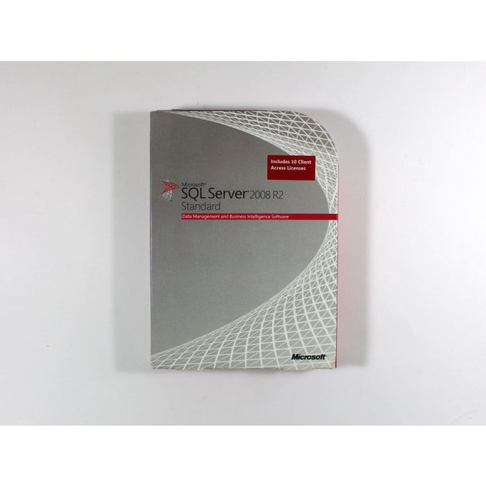 SQL Server 2008 Standard R2 mit 10 CALs Vollversion, englisch SQL Server 2008 Standard R2 mit 10 CALs Vollversion, englisch