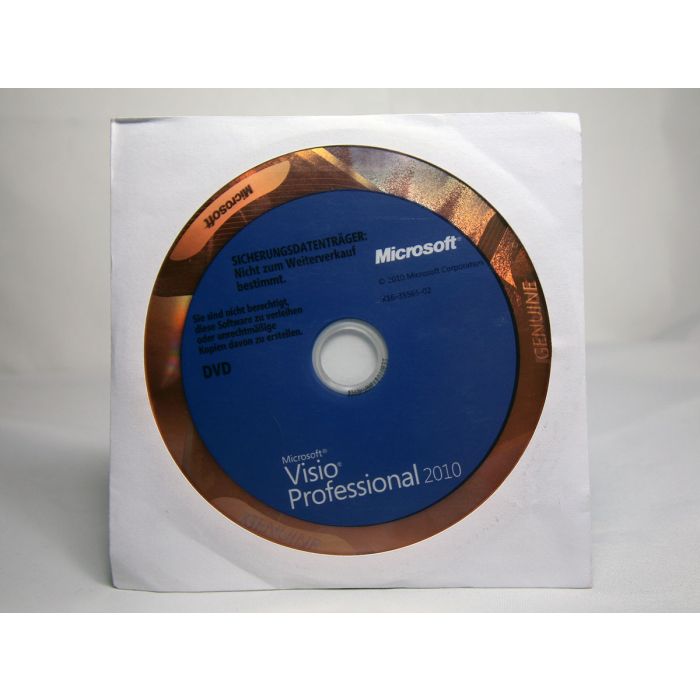 Visio 2010 Professional Media Pack, deutsch Visio 2010 Professional Media Pack, deutsch