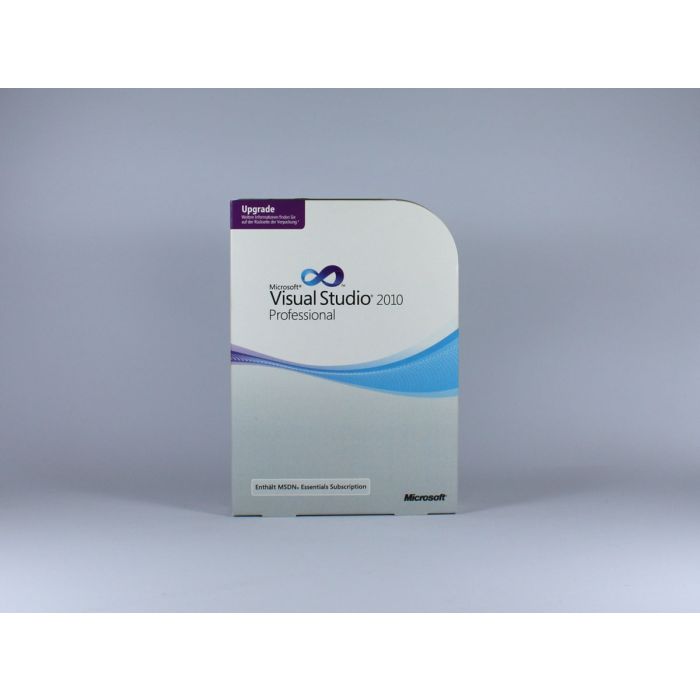 Visual Studio 2010 Professional Upgrade, deutsch Visual Studio 2010 Professional Upgrade, deutsch