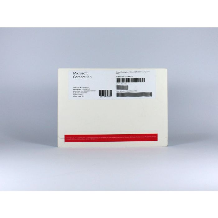 Windows 2012 Server Standard Edition R2 SB, englisch (für bis zu 2 CPUs)
