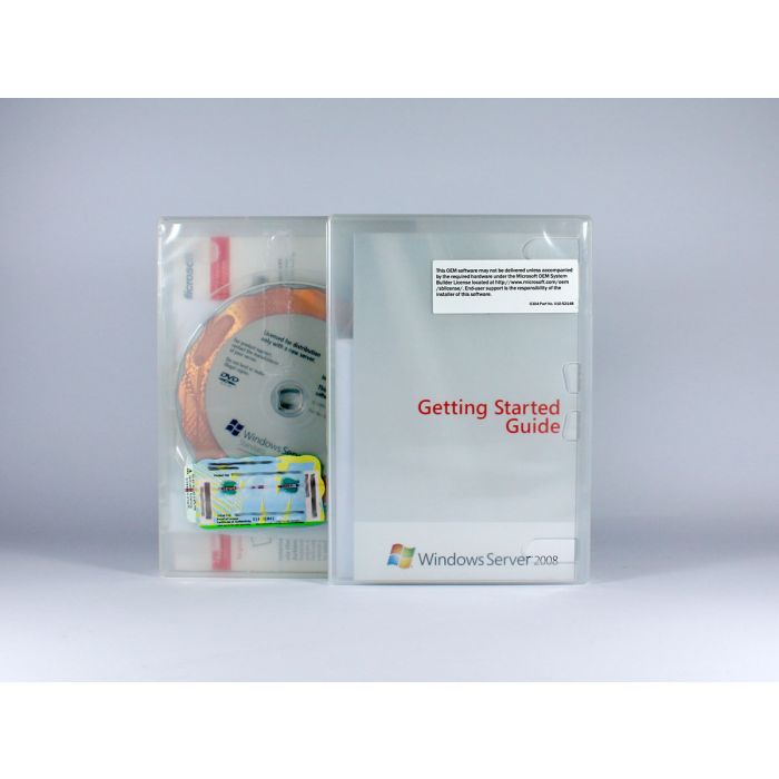 Windows 2008 Server Standard mit 5 CALs SB-Vollversion mit SP2, englisch Windows 2008 Server Standard mit 5 CALs SB-Vollversion mit SP2, englisch