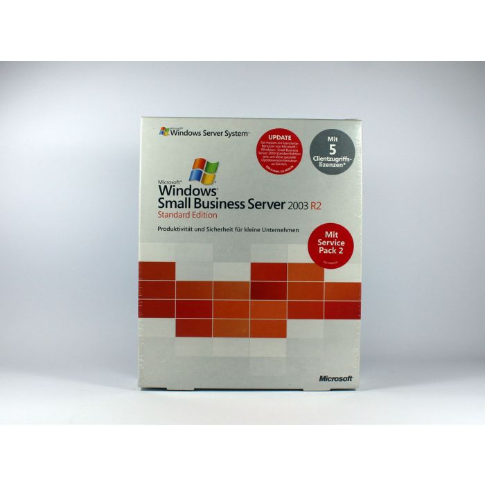 Windows Small Business Server 2003 Standard R2 Update (von R1), deutsch