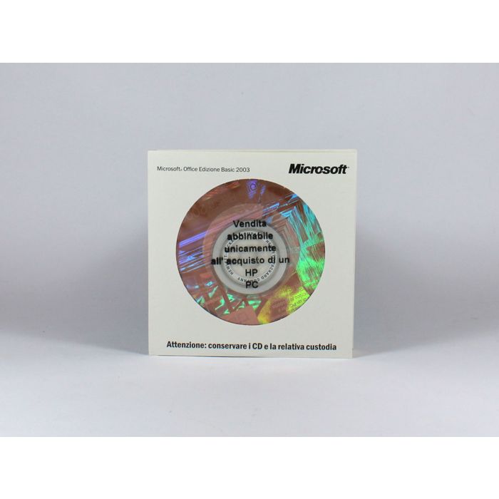 Office 2003 Basic Edition (BIOS-locked - HP), italienisch Office 2003 Basic Edition (BIOS-locked - HP), italienisch