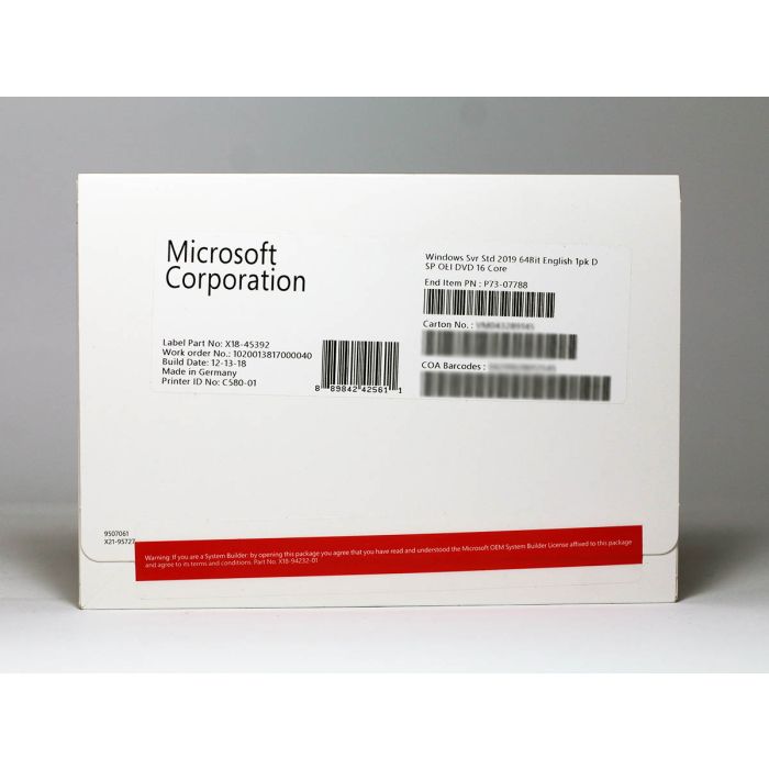 Windows 2019 Server Datacenter