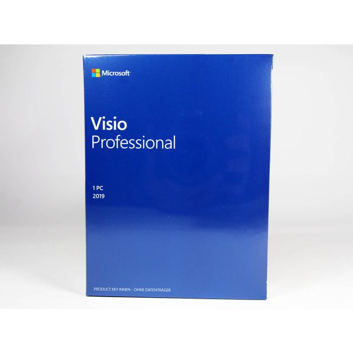 Visio 2019 Professional 32-Bit, x64 Vollversion, englisch - neu