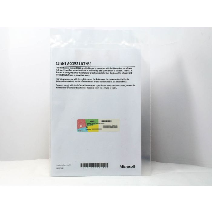 1 Zugriffslizenz (Geräte) für Windows 2019, OEM (Dell), englisch  - neu