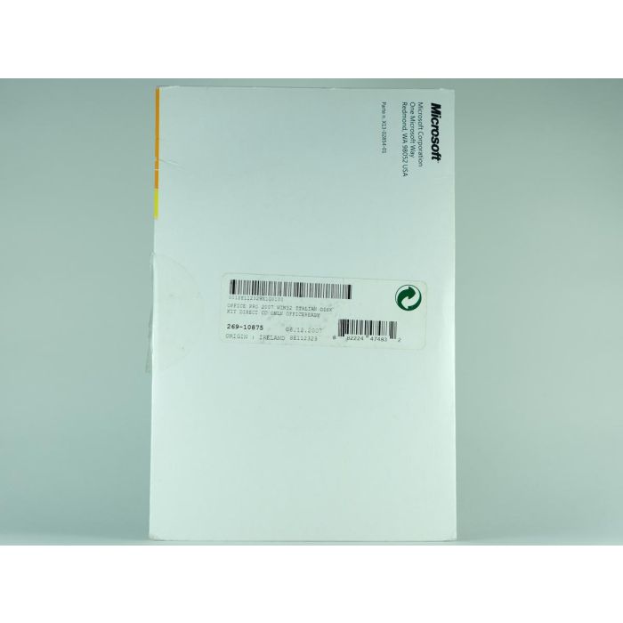 Office 2007 Pro Diskkit, italienisch Office 2007 Pro Diskkit, italienisch