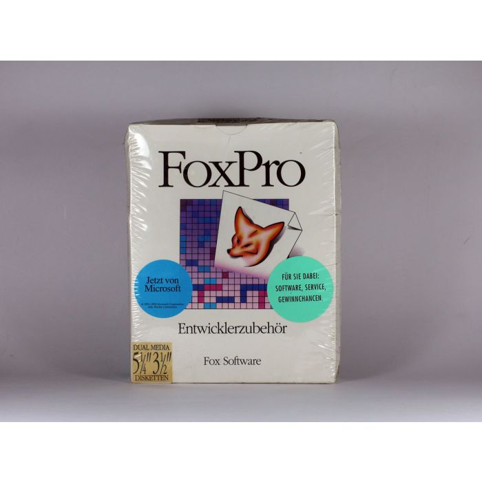 Foxpro 2 Entwicklerzubehör Vollversion, deutsch - neu Foxpro 2 Entwicklerzubehör Vollversion, deutsch - neu