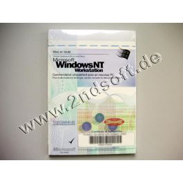 Windows NT 4 Workstation SB Vollversion, französisch - neu