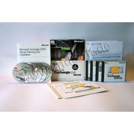 Exchange Server 2000 Standard mit 5 Clients Vollversion, deutsch für Windows 2000 Server+ - neu