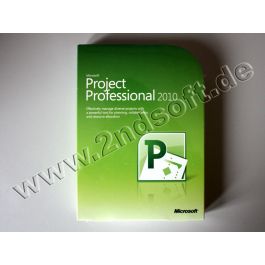 Project 2010 Professional 32-Bit, x64 Vollversion, englisch