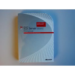 SQL Server 2008 R2 Workgroup 32-Bit/x64 mit 5 CALs Vollversion, englisch - neu