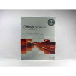 Exchange Server 2007 Standard x64 mit 5 CALs, Vollversion, englisch - neu