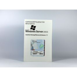 5 Zugriffslizenzen (Benutzer) für Windows 2003 Server, SB, deutsch