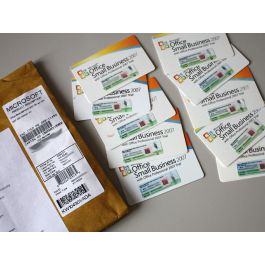 10 x Office 2007 SBE MLK (Lizenz) mit deutschem OPK