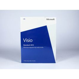 Visio 2013 Standard 32-Bit, x64 Vollversion, Vollversion, englisch - neu