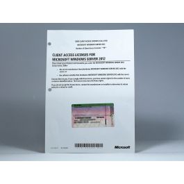 10 Zugriffslizenzen (Benutzer) für Windows 2012 Server, SB