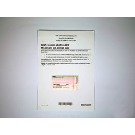 5 Zugriffslizenzen (Benutzer) für SQL Server 2008 Standard, OEM