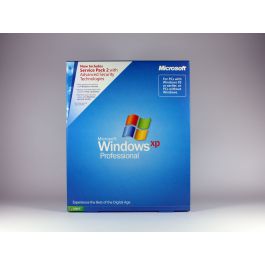 Windows XP Professional Retail-Vollversion mit SP2, englisch