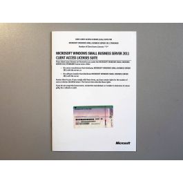5 Zugriffslizenzen (Benutzer) für Windows Small Business Server 2011 Standard, HP - neu