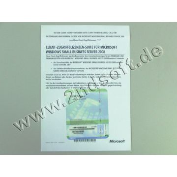 Windows Small Business Server 2008 Client Access User Standard