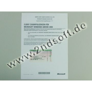 Zugriffslizenzen (Device) für Windows 2008 Server R1 / R2