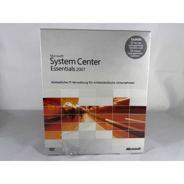 System Center Essentials 2007 mit 10 Server- / 50 Clientmanagementliz., Vollversion, deutsch - neu