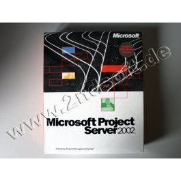 Project 2002 Server mit 5 Clients Vollversion, englisch - neu
