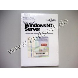 Windows NT 4 Server mit 5 Clients SB Vollversion, français - neu