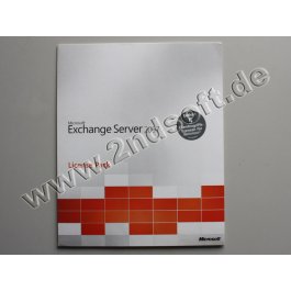 5 Zugriffslizenzen (Benutzer) für Exchange Server 2007, deutsch - neu