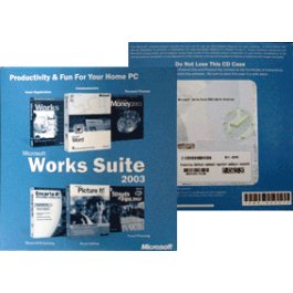 Works Suite 2003 SB Vollversion, english (with Word 2002) on DVD-ROM