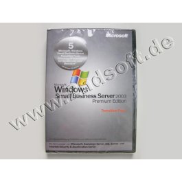 Windows Small Business Server 2003 Premium Transition Pak mit 5 CALs Vollversion, deutsch