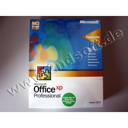 Office XP Professional Update, englisch