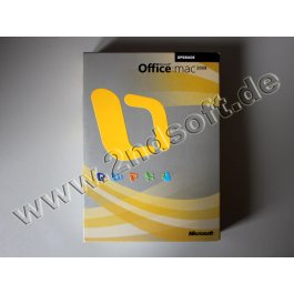Office 2008 Standard Update für MacOS, deutsch