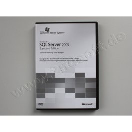 SQL Server 2005 Standard (32-Bit) mit 5 Clients OEM-Vollversion, deutsch